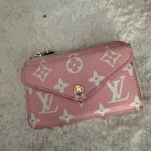 Louis Vuitton Pink card holder